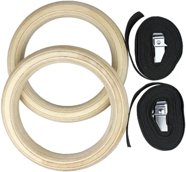Odin Crossfit Pro Gymnastikringe Træ 33mm